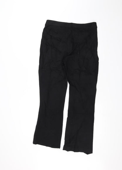 NxD Womens Black   Trousers  Size 6 L26 in
