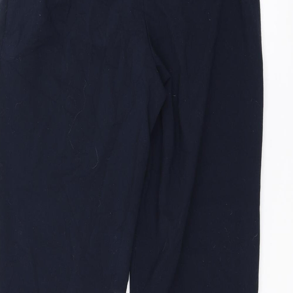 Womens UK Size 10 Marks and Spencer Regular Fit  Blue Trousers