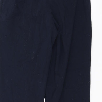 Womens UK Size 10 Marks and Spencer Regular Fit  Blue Trousers