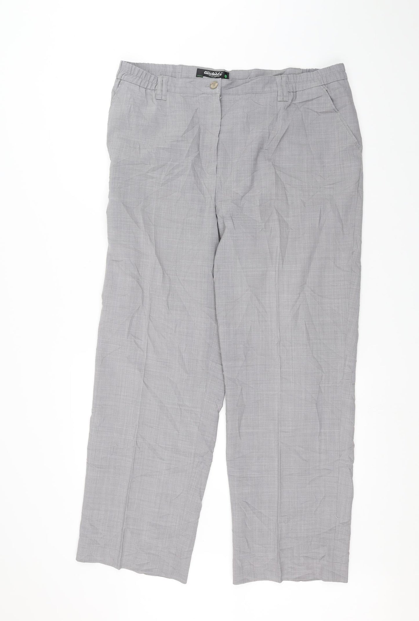 Womens UK Size 20 Wichele Regular Fit  Grey Trousers