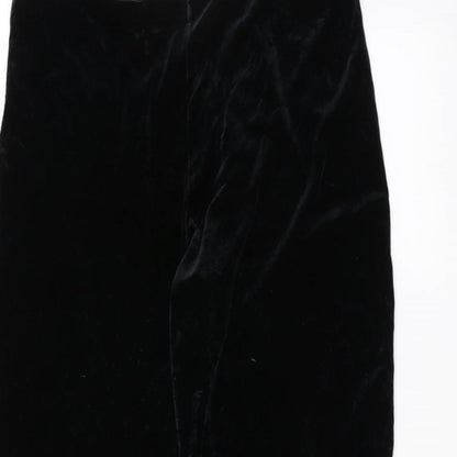 Womens UK Size 16 Marks and Spencer Regular Fit  Black Trousers