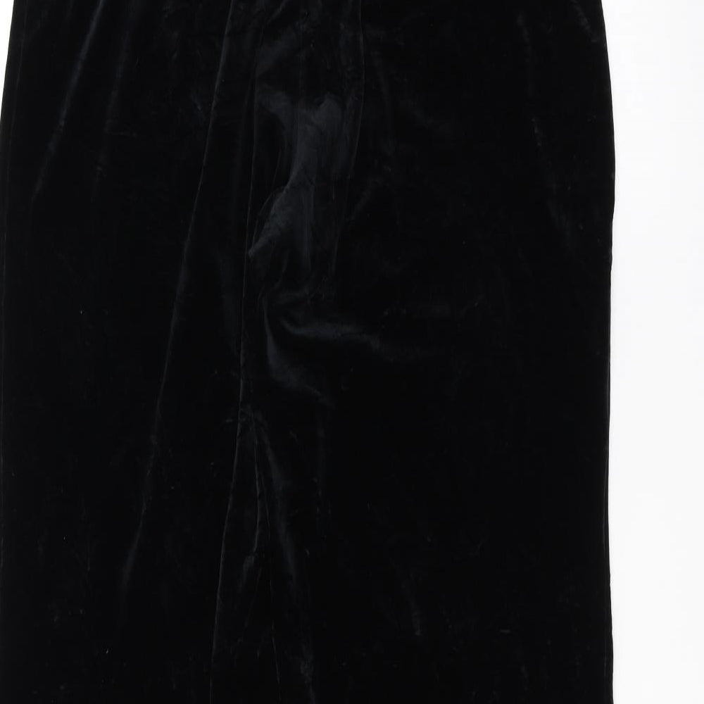 Womens UK Size 16 Marks and Spencer Regular Fit  Black Trousers
