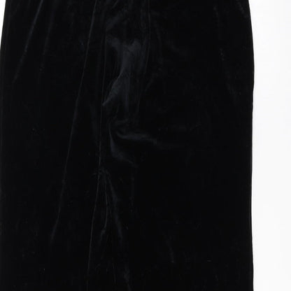 Womens UK Size 16 Marks and Spencer Regular Fit  Black Trousers