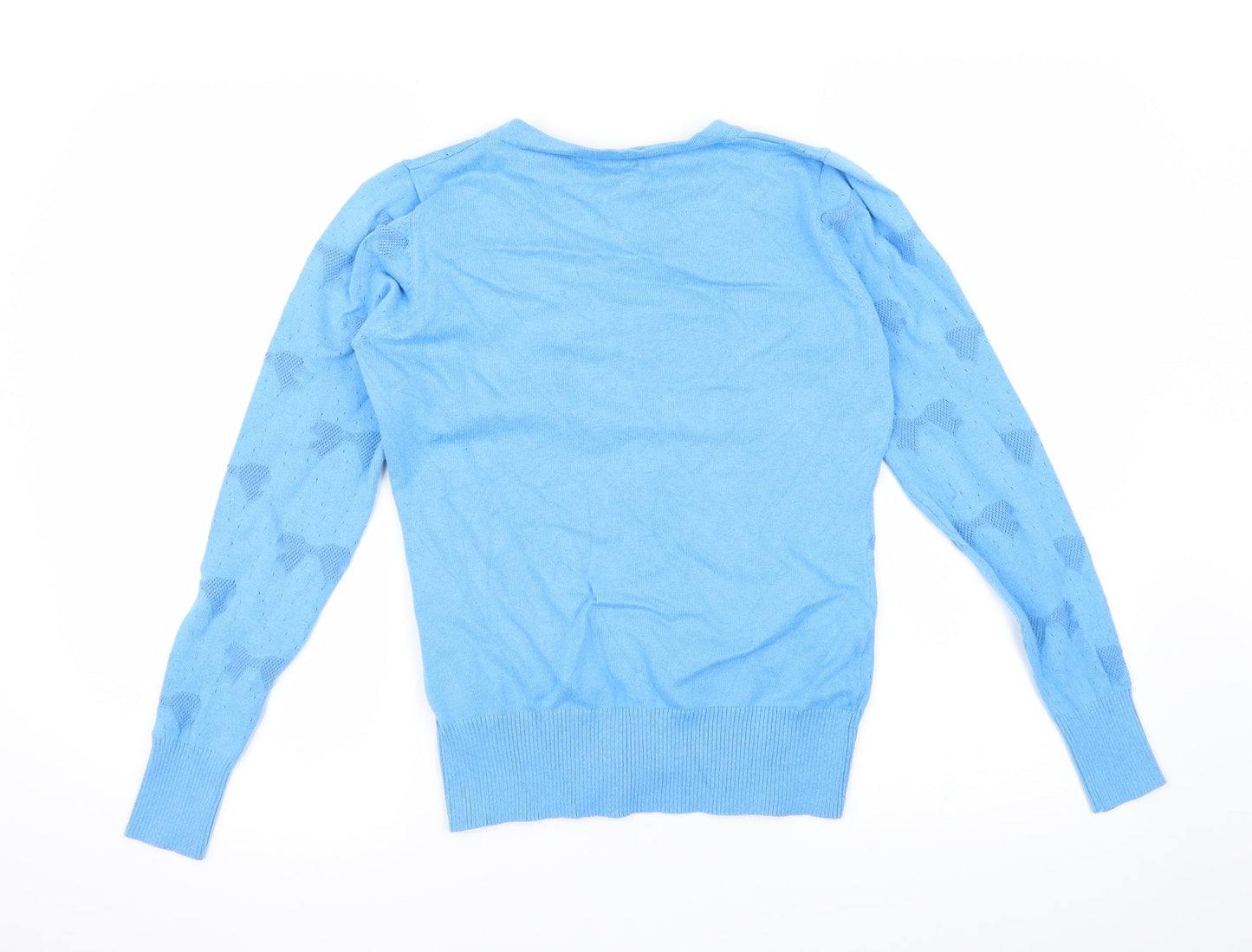 Cutie Womens Blue   Pullover Jumper Size S