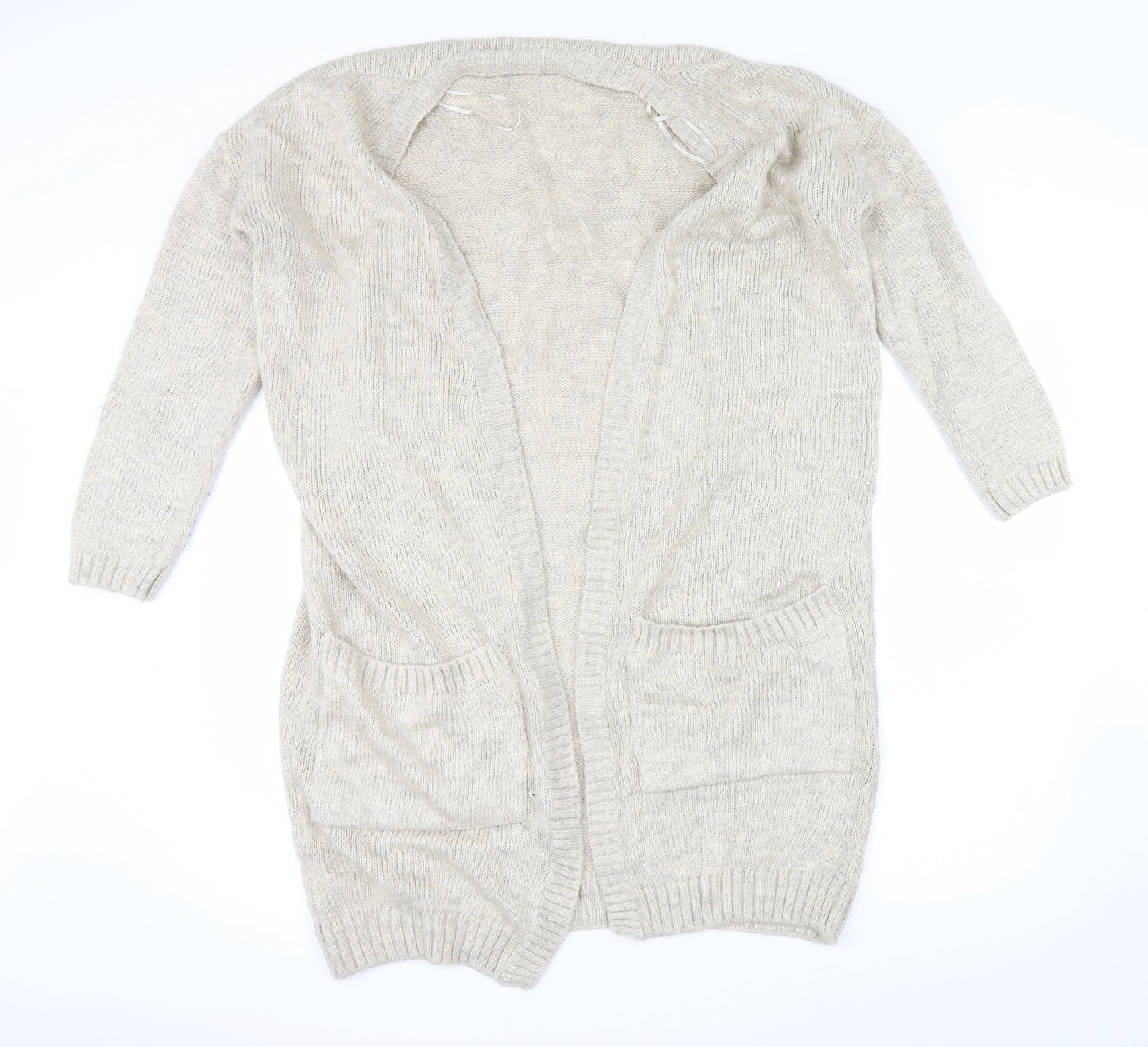 George Mens Beige   Cardigan Jumper Size M