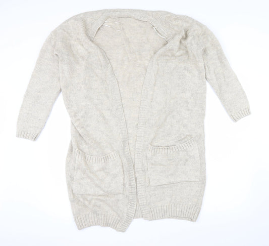 George Mens Beige   Cardigan Jumper Size M