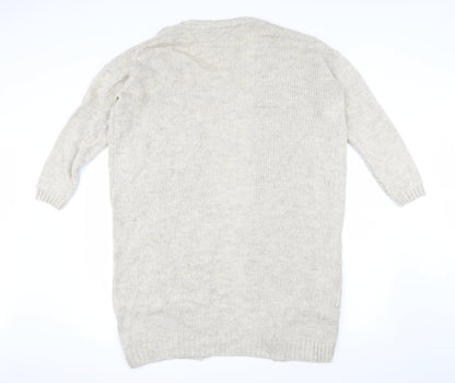 George Mens Beige   Cardigan Jumper Size M