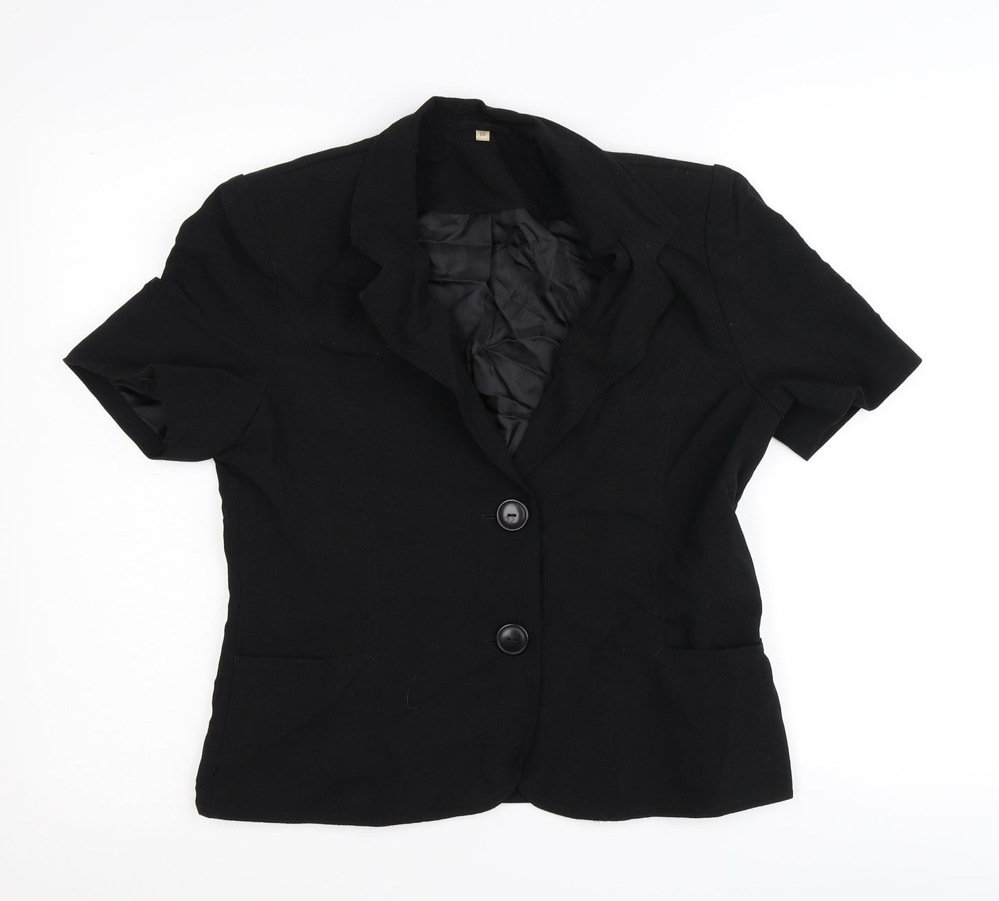Womens UK Size 10 EWM Black Jacket