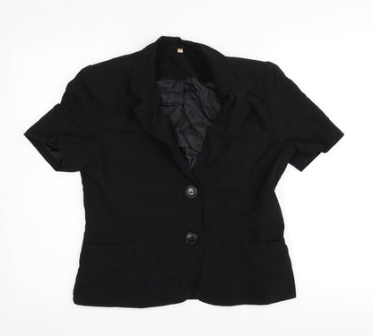 Womens UK Size 10 EWM Black Jacket