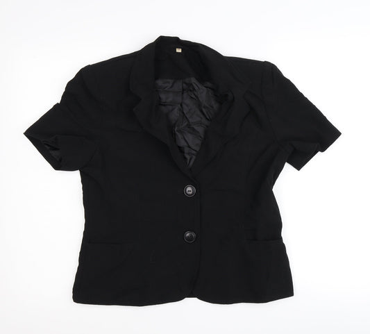 Womens UK Size 10 EWM Black Jacket