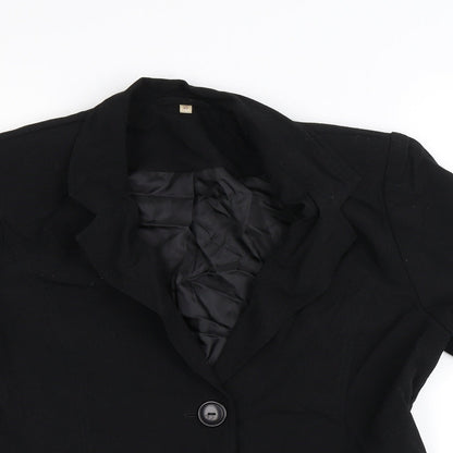 Womens UK Size 10 EWM Black Jacket