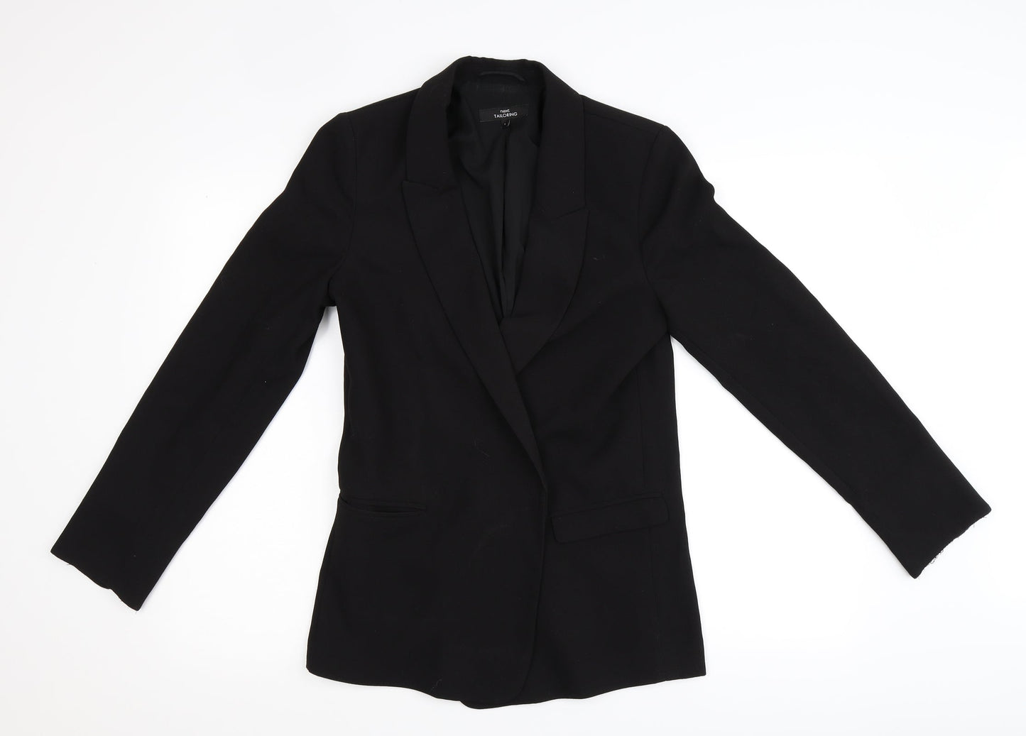 NEXT Womens Black  Woven Jacket Suit Jacket