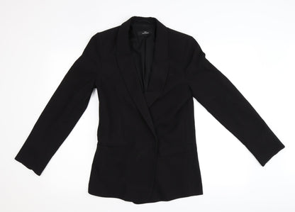 NEXT Womens Black  Woven Jacket Suit Jacket
