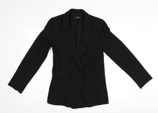 NEXT Womens Black  Woven Jacket Suit Jacket