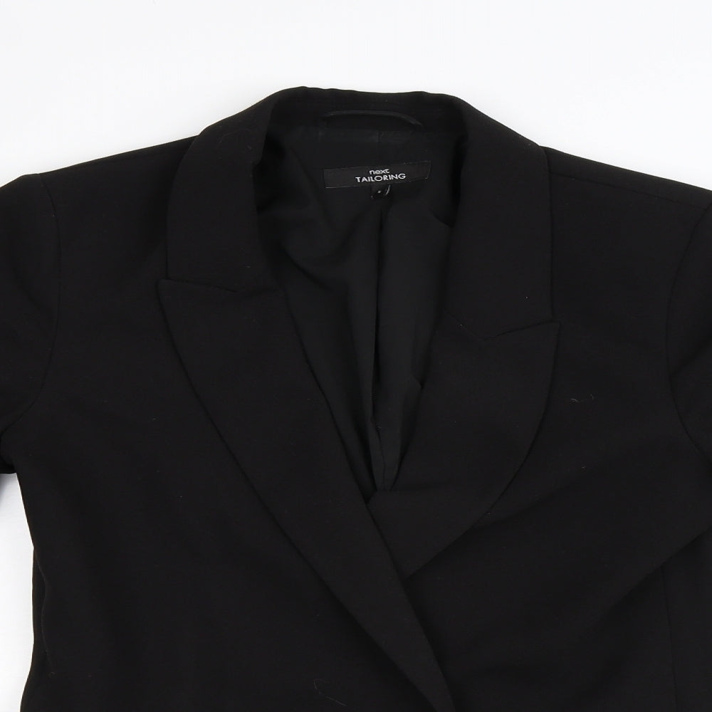 NEXT Womens Black  Woven Jacket Suit Jacket