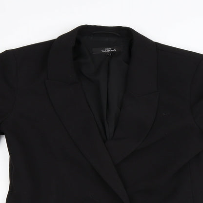 NEXT Womens Black  Woven Jacket Suit Jacket