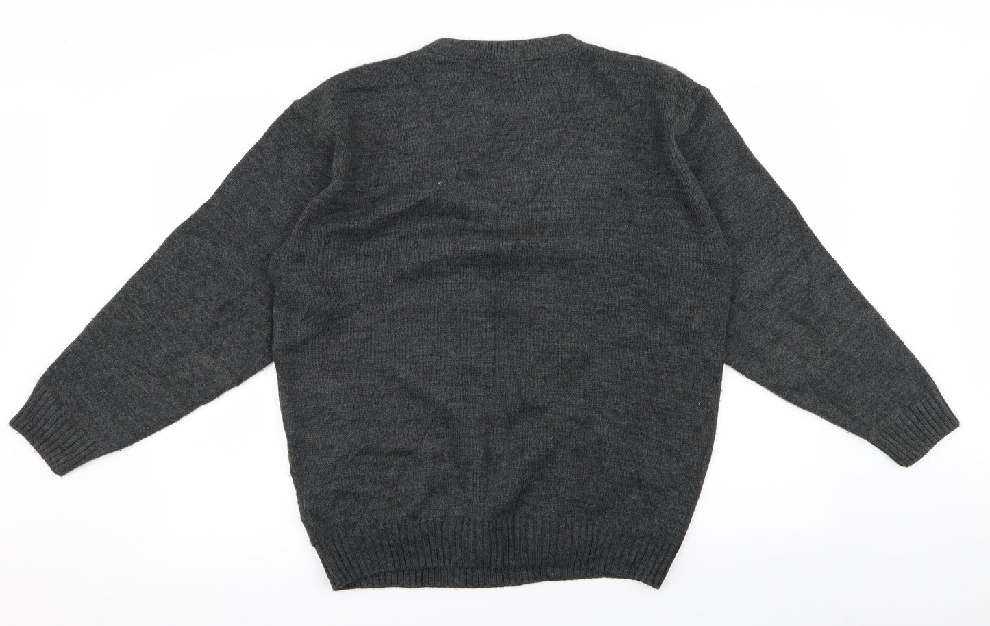 Streamline Womens Grey  Rayon Pullover Jumper Size M