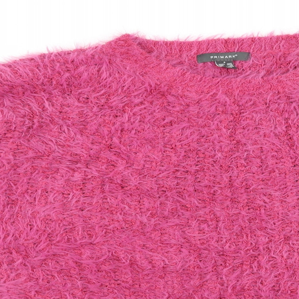 Primark Womens Pink   Pullover Jumper Size S