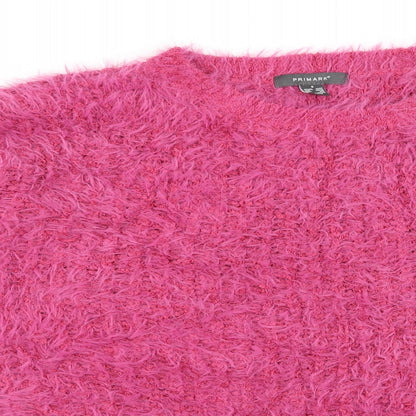 Primark Womens Pink   Pullover Jumper Size S
