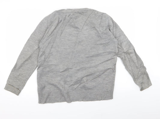Primark Mens Grey   Pullover Jumper Size S