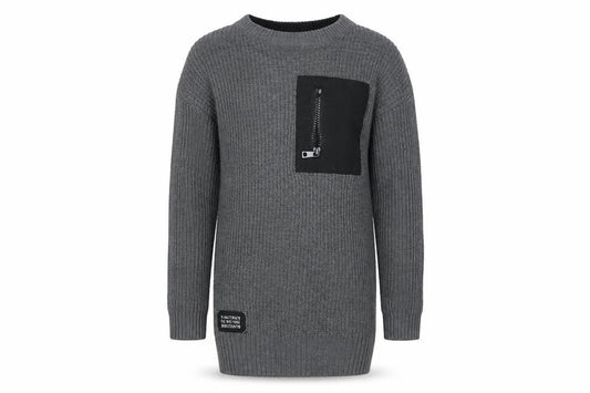 pep co Girls Grey   Jumper Dress  Size 7 Years