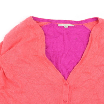 Gap Womens Pink  Rayon Cardigan Jumper Size M