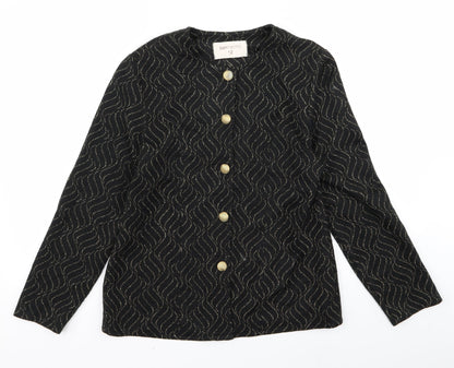 Womens UK Size 12 bonmarche Black Jacket