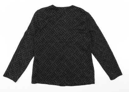 Womens UK Size 12 bonmarche Black Jacket