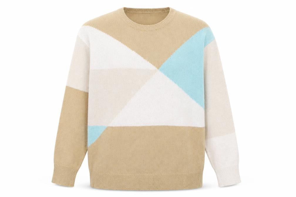 Mens UK Size M Damart Beige Pullover Jumper