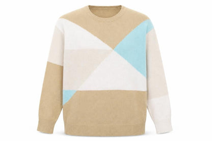 Mens UK Size M Damart Beige Pullover Jumper