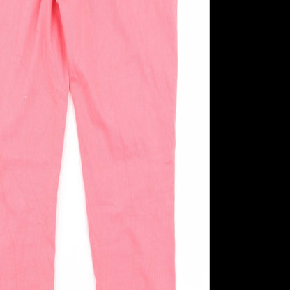 George Womens Pink   Trousers  Size 14 L27 in