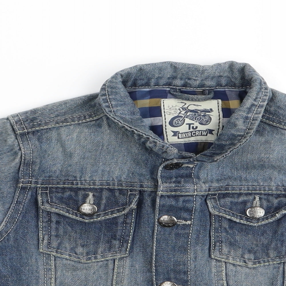 TU Girls Blue   Jacket  Size 3 Years