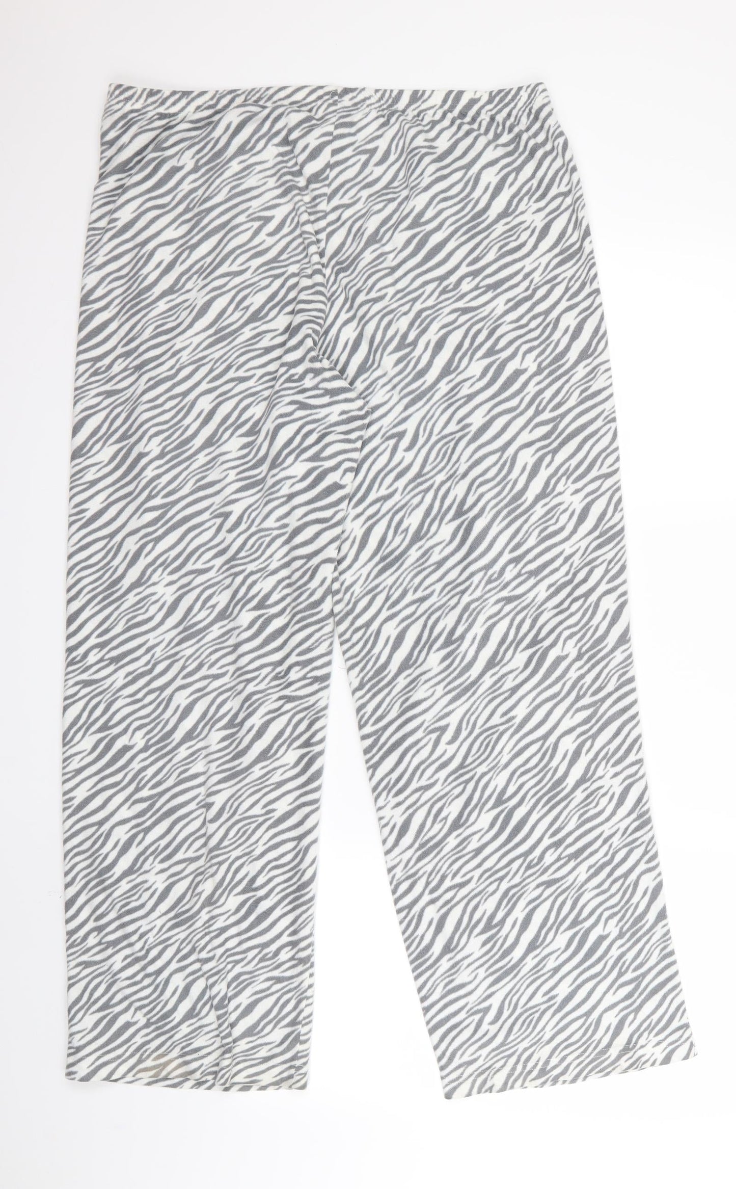 preworm Womens Black Animal Print  Jogger Trousers Size M L27 in - v
