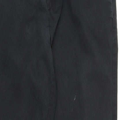 ACW85 Womens Black  Denim Straight Jeans Size 36 L27 in