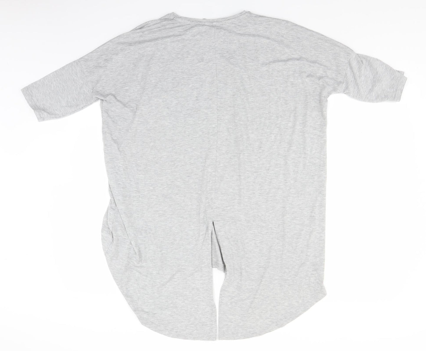 Womens UK Size 10 Atmosphere Grey Basic Blouse