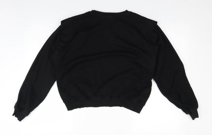 Primark Womens Black   Pullover Jumper Size S