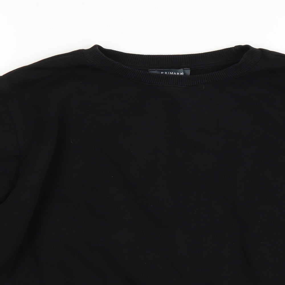 Primark Womens Black   Pullover Jumper Size S