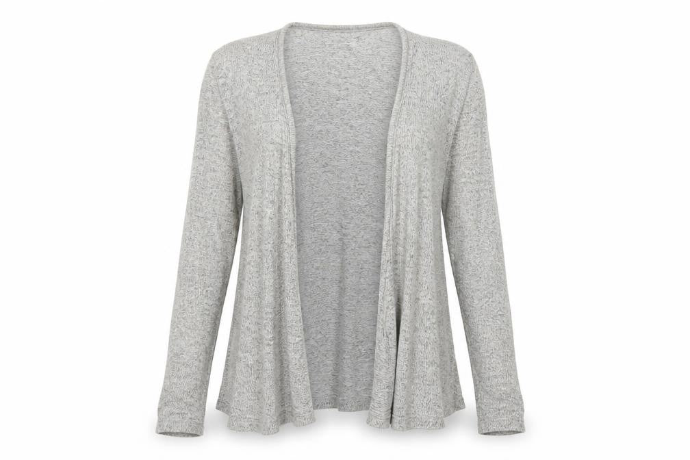 Womens UK Size 10 New Look Grey Basic Blouse
