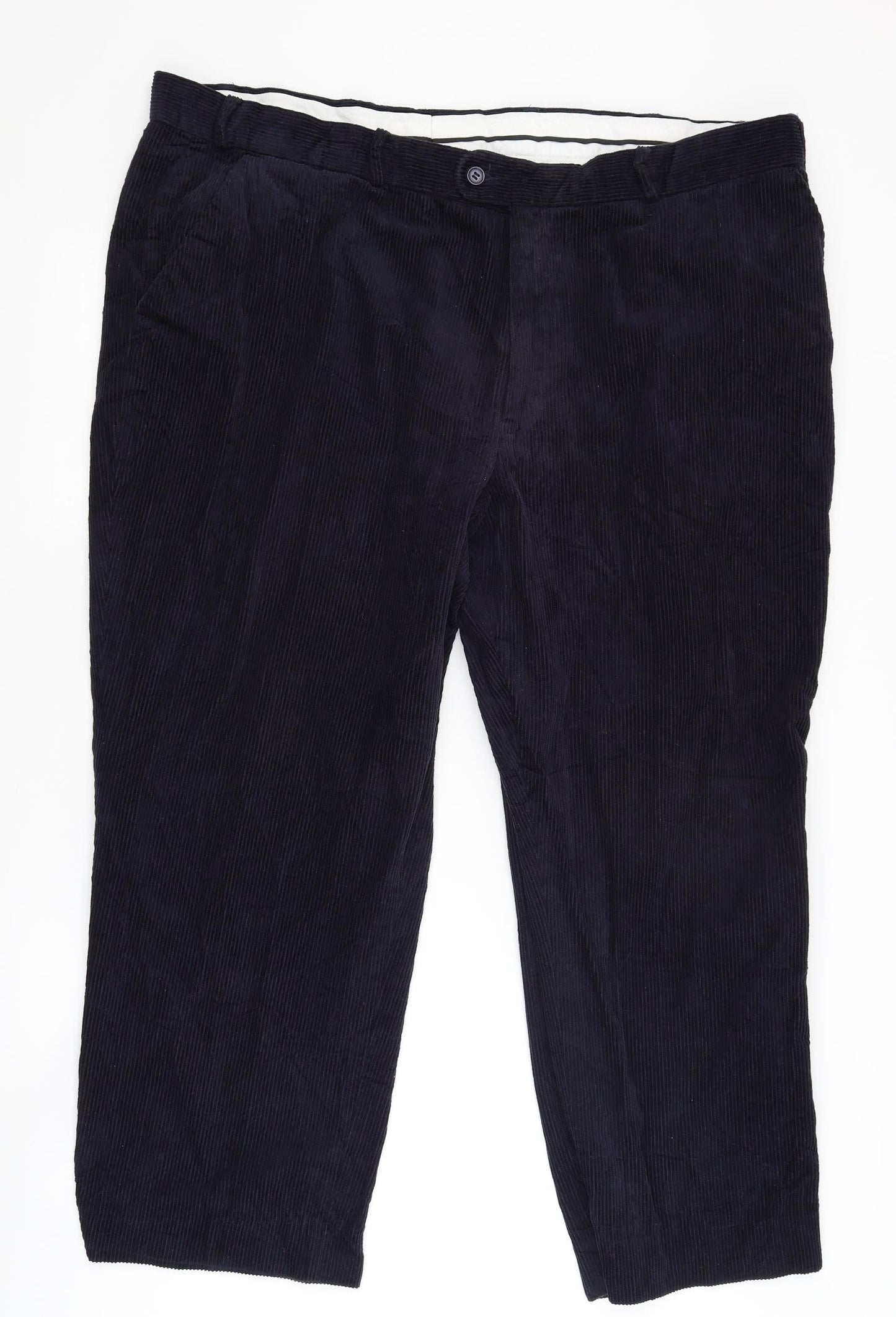 Premier MAN Mens Blue  Corduroy Chino Trousers Size 44 in L24 in