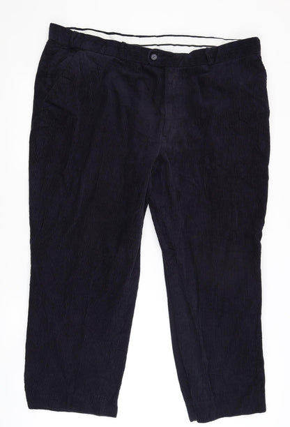 Premier MAN Mens Blue  Corduroy Chino Trousers Size 44 in L24 in
