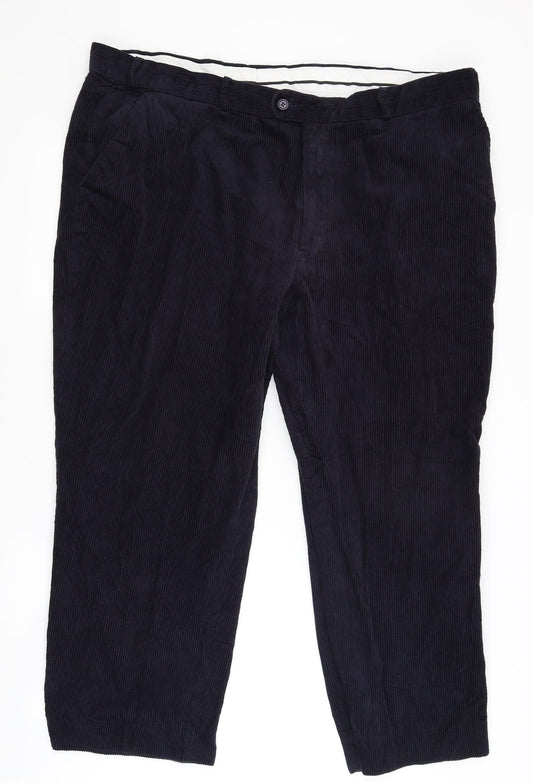 Premier MAN Mens Blue  Corduroy Chino Trousers Size 44 in L24 in