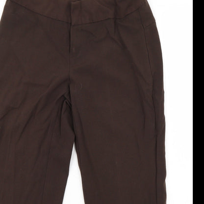 KOJIYOHJI Womens Brown   Trousers  Size 8