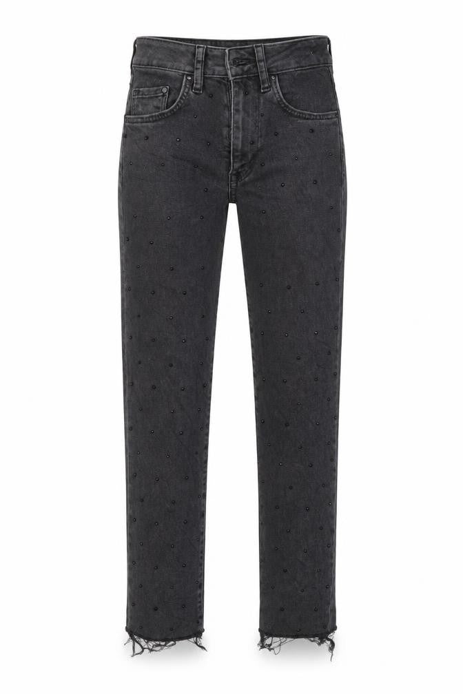 Womens UK Size 6 Preworn Regular Fit  Black Trousers