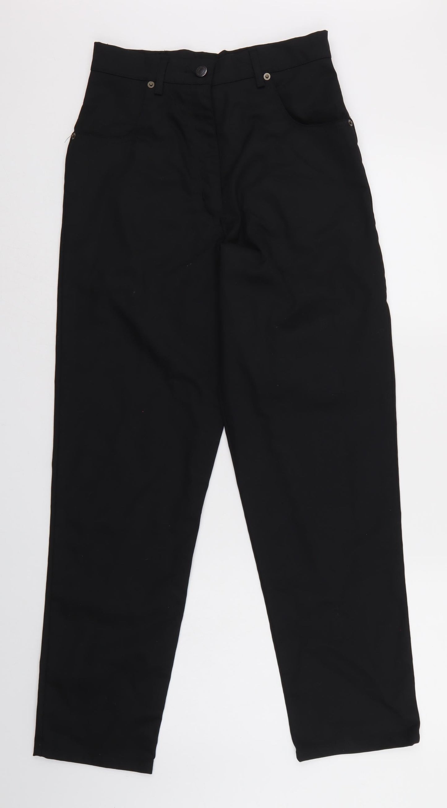 Alexandra Womens Black  Denim Straight Jeans Size 10