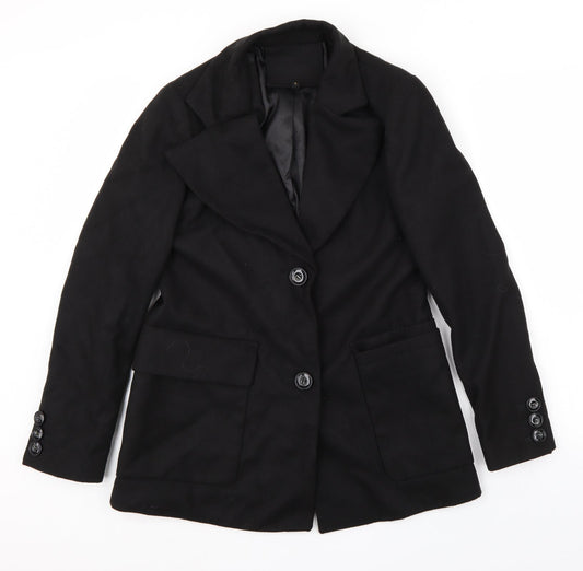 Womens UK Size M Preworn Black Jacket