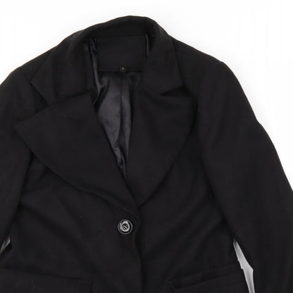 Womens UK Size M Preworn Black Jacket