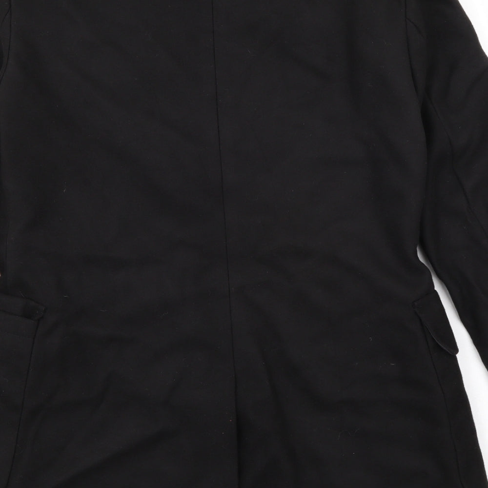 Womens UK Size M Preworn Black Jacket