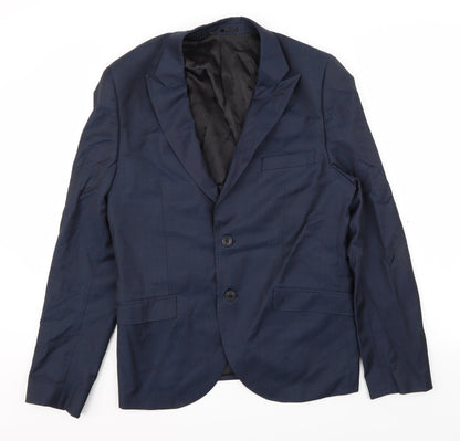 Top Shop Mens Blue   Jacket Blazer Size 42