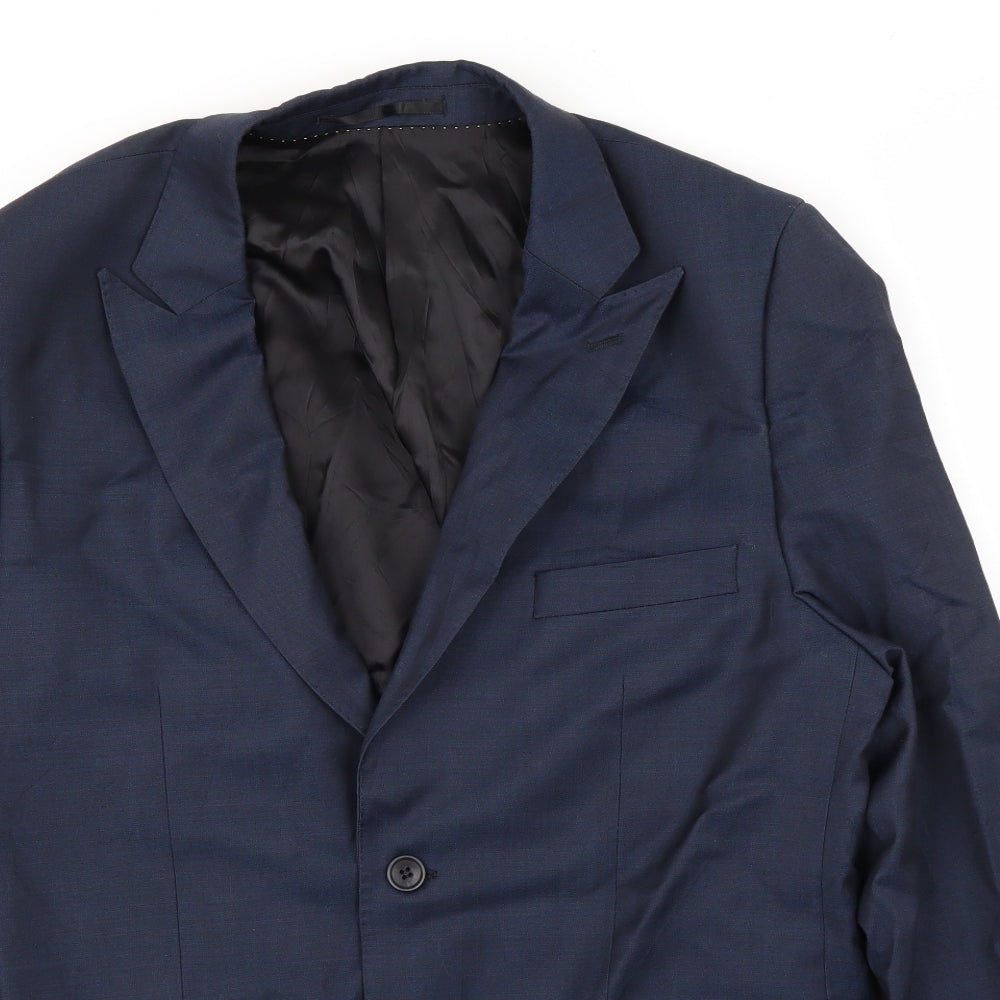 Top Shop Mens Blue   Jacket Blazer Size 42