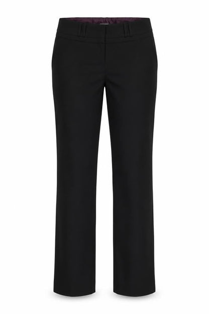 Womens UK Size 32 Peacocks Regular Fit  Black Trousers